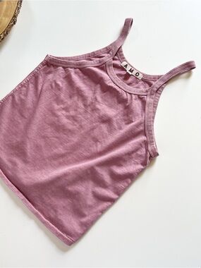Amo Orchid 100% Cotton USA Made Tank Top | Small